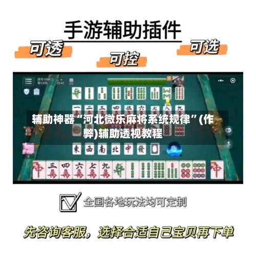 辅助神器“河北微乐麻将系统规律	”(作弊)辅助透视教程-第3张图片