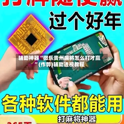 辅助神器“微乐贵州麻将怎么打才赢”(作弊)辅助透视教程