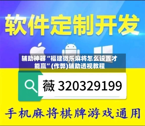 辅助神器“福建微乐麻将怎么设置才能赢”(作弊)辅助透视教程