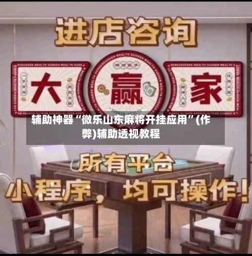 辅助神器“微乐山东麻将开挂应用”(作弊)辅助透视教程
