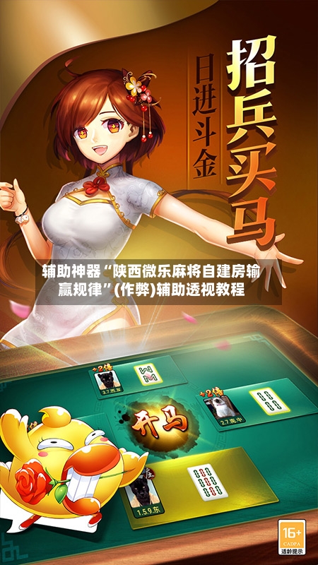辅助神器“陕西微乐麻将自建房输赢规律”(作弊)辅助透视教程-第3张图片