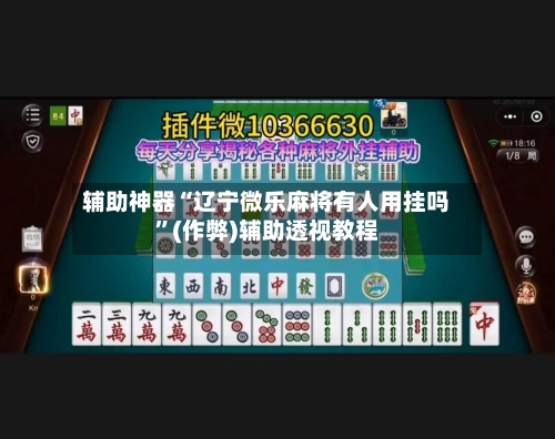 辅助神器“辽宁微乐麻将有人用挂吗”(作弊)辅助透视教程