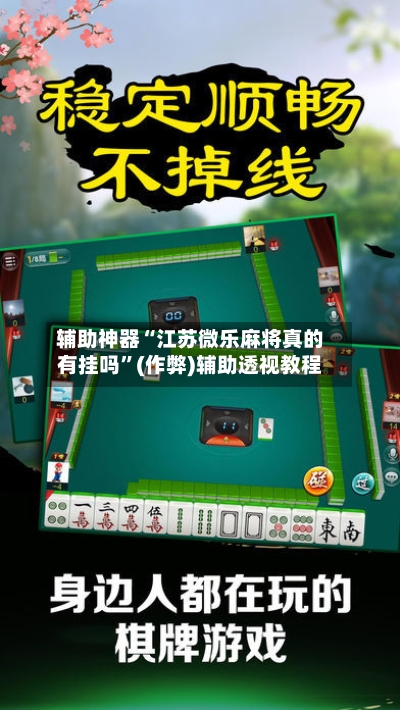 辅助神器“江苏微乐麻将真的有挂吗”(作弊)辅助透视教程-第3张图片