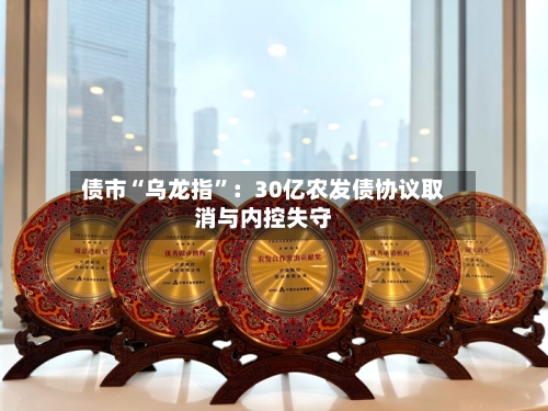 债市“乌龙指”：30亿农发债协议取消与内控失守-第2张图片