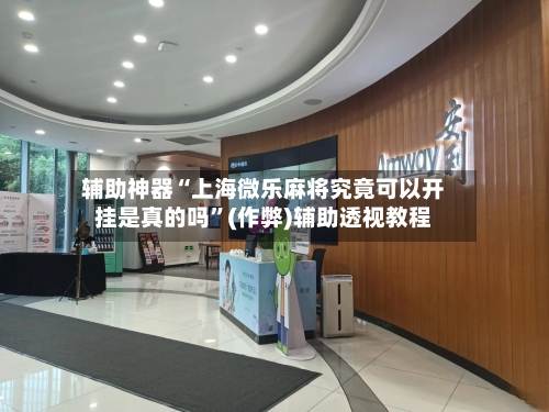 辅助神器“上海微乐麻将究竟可以开挂是真的吗”(作弊)辅助透视教程-第1张图片