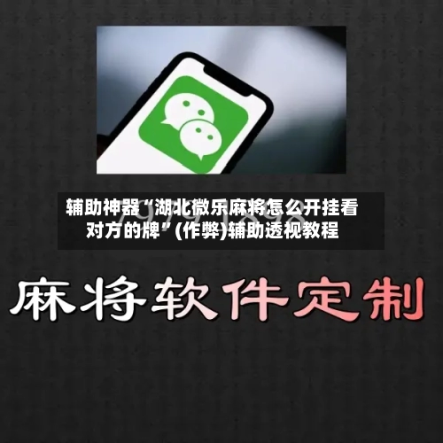 辅助神器“湖北微乐麻将怎么开挂看对方的牌”(作弊)辅助透视教程-第2张图片