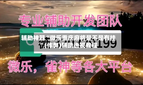 辅助神器“微乐重庆麻将是不是有挂”(作弊)辅助透视教程-第3张图片
