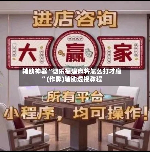 辅助神器“微乐福建麻将怎么打才赢”(作弊)辅助透视教程-第2张图片