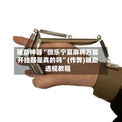辅助神器“微乐宁夏麻将万能开挂器是真的吗	”(作弊)辅助透视教程-第2张图片