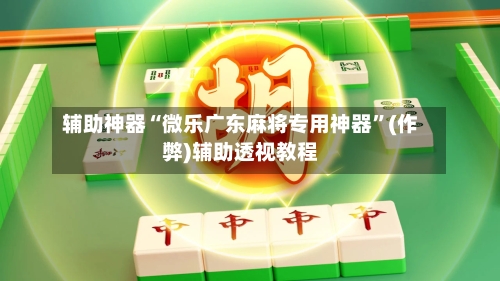 辅助神器“微乐广东麻将专用神器”(作弊)辅助透视教程-第2张图片