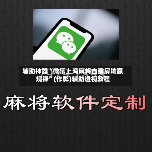 辅助神器“微乐上海麻将自建房输赢规律”(作弊)辅助透视教程-第2张图片