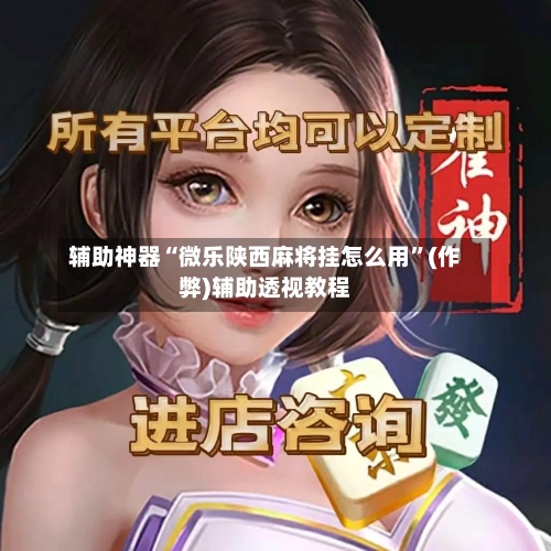 辅助神器“微乐陕西麻将挂怎么用”(作弊)辅助透视教程