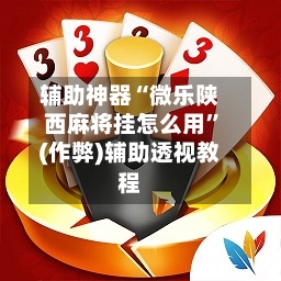 辅助神器“微乐陕西麻将挂怎么用	”(作弊)辅助透视教程-第3张图片