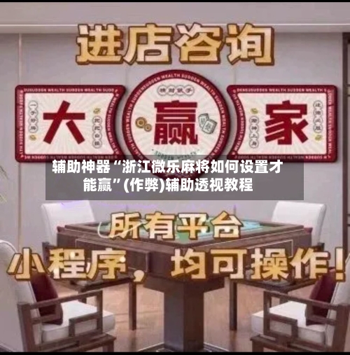 辅助神器“浙江微乐麻将如何设置才能赢”(作弊)辅助透视教程-第2张图片