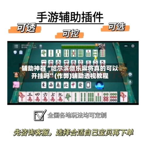 辅助神器“哈尔滨微乐麻将真的可以开挂吗”(作弊)辅助透视教程