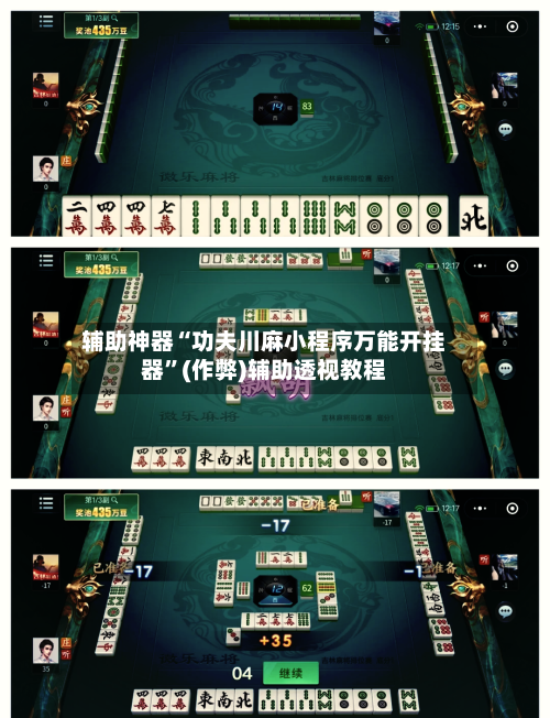 辅助神器“功夫川麻小程序万能开挂器”(作弊)辅助透视教程-第2张图片