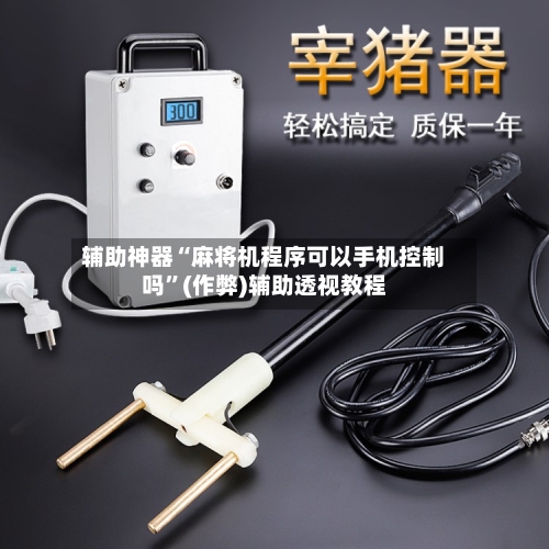 辅助神器“麻将机程序可以手机控制吗”(作弊)辅助透视教程