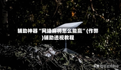 辅助神器“网络麻将怎么能赢	”(作弊)辅助透视教程-第2张图片