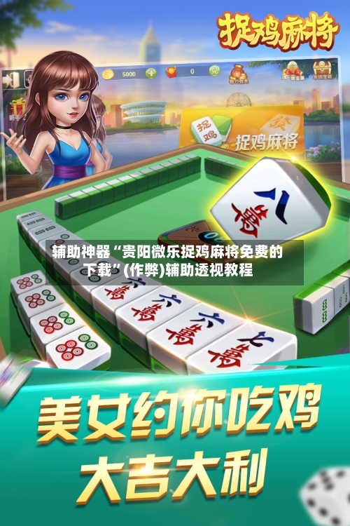 辅助神器“贵阳微乐捉鸡麻将免费的下载”(作弊)辅助透视教程