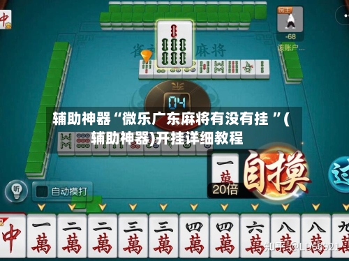 辅助神器“微乐广东麻将有没有挂 ”(辅助神器)开挂详细教程