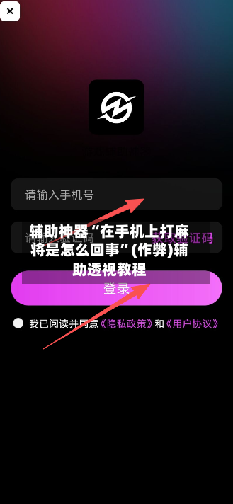 辅助神器“在手机上打麻将是怎么回事”(作弊)辅助透视教程-第2张图片