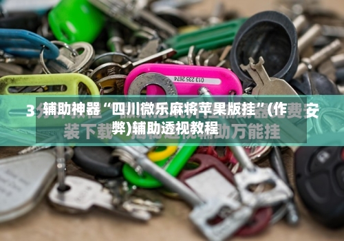 辅助神器“四川微乐麻将苹果版挂”(作弊)辅助透视教程-第3张图片