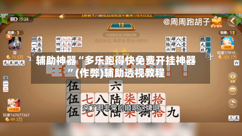 辅助神器“多乐跑得快免费开挂神器”(作弊)辅助透视教程-第2张图片