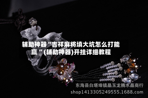 辅助神器“吉祥麻将填大坑怎么打能赢 ”(辅助神器)开挂详细教程-第3张图片