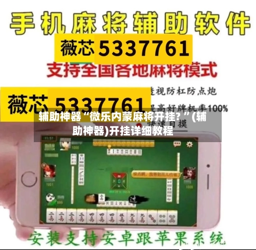 辅助神器“微乐内蒙麻将开挂? 	”(辅助神器)开挂详细教程-第3张图片