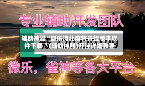 辅助神器“微乐河北麻将开挂版本软件下载 ”(辅助神器)开挂详细教程-第2张图片