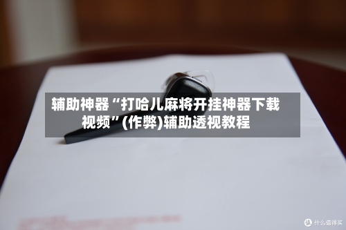 辅助神器“打哈儿麻将开挂神器下载视频”(作弊)辅助透视教程-第3张图片