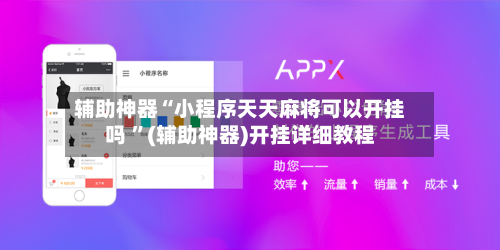 辅助神器“小程序天天麻将可以开挂吗 ”(辅助神器)开挂详细教程-第2张图片