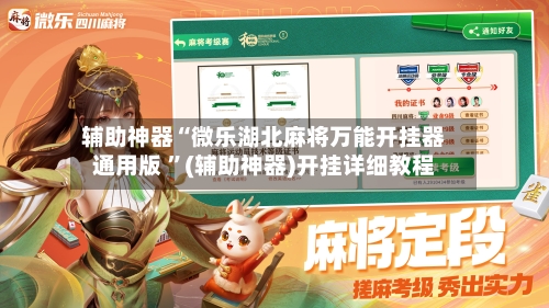 辅助神器“微乐湖北麻将万能开挂器通用版 ”(辅助神器)开挂详细教程