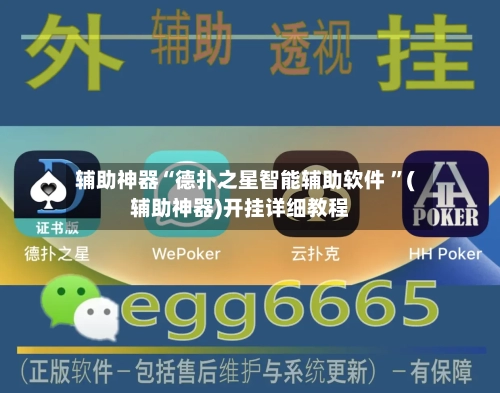 辅助神器“德扑之星智能辅助软件 ”(辅助神器)开挂详细教程