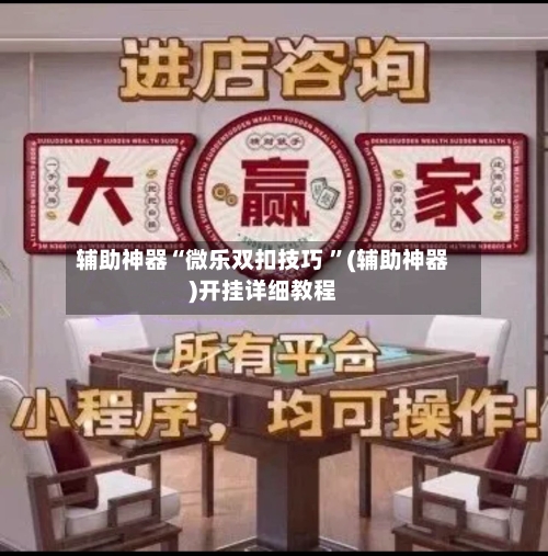 辅助神器“微乐双扣技巧 ”(辅助神器)开挂详细教程-第2张图片