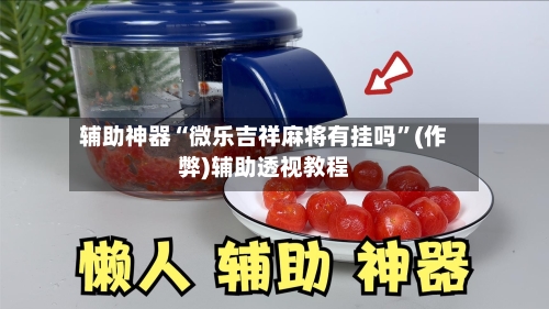 辅助神器“微乐吉祥麻将有挂吗”(作弊)辅助透视教程