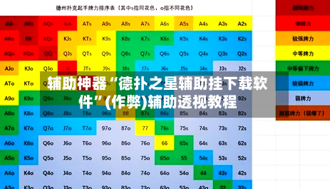 辅助神器“德扑之星辅助挂下载软件”(作弊)辅助透视教程-第2张图片