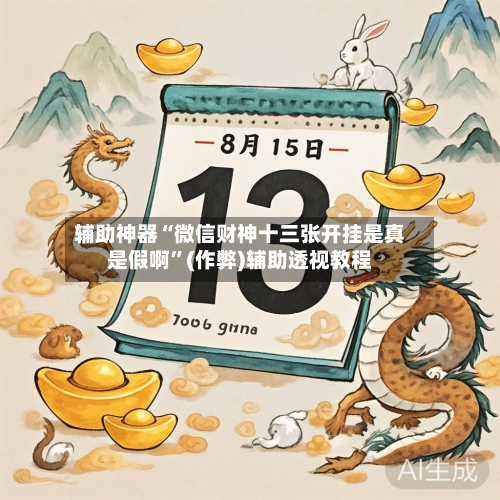 辅助神器“微信财神十三张开挂是真是假啊”(作弊)辅助透视教程-第2张图片